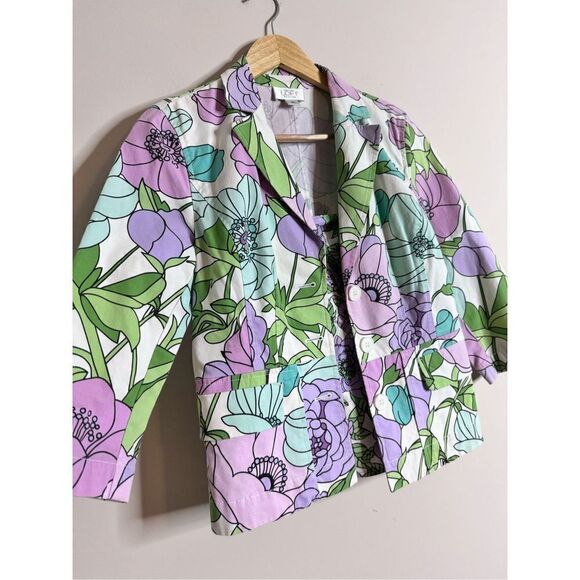 Ann Taylor spring floral corset and jacket sz 8 - Picture 2 of 7